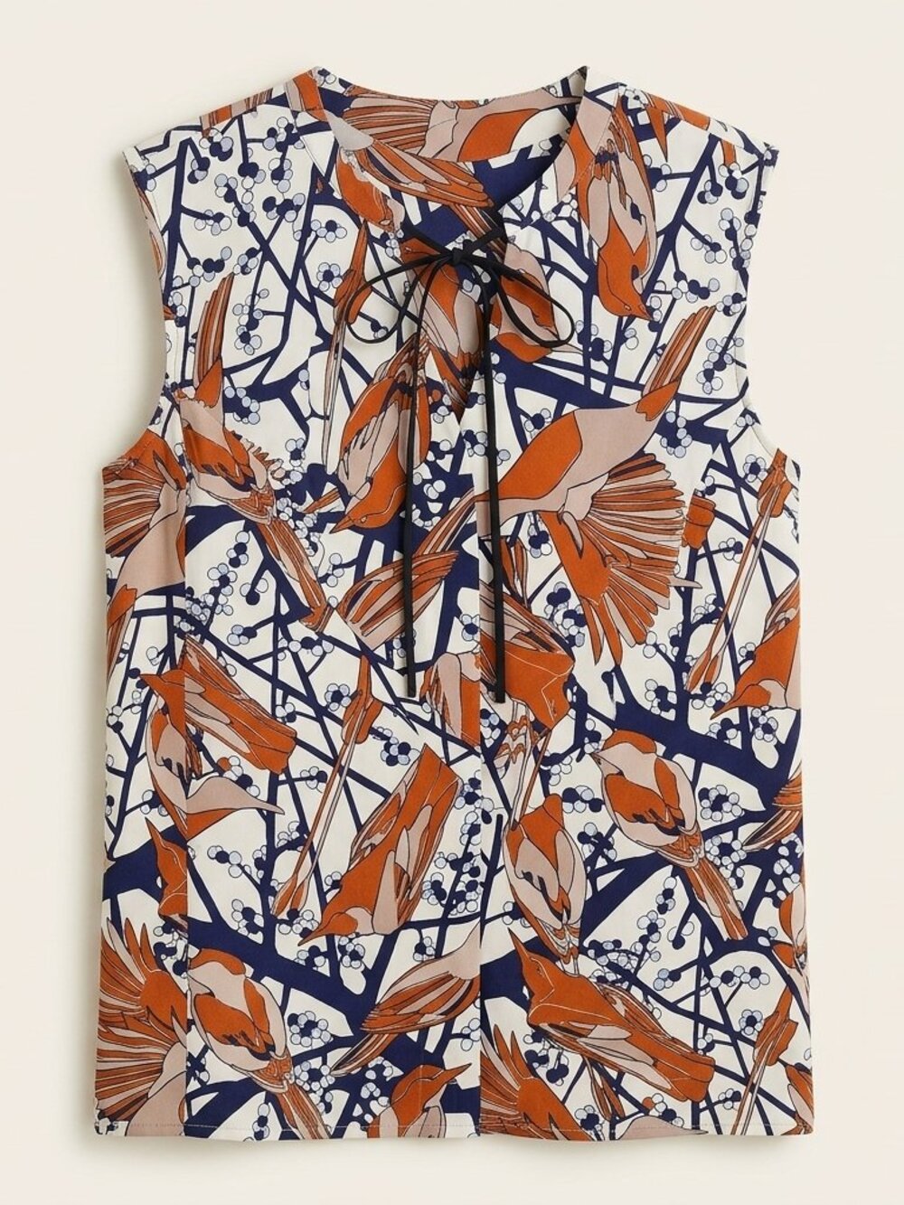 Vintage Marc by Marc Jacobs Silk Novelty Print Blouse Size Medium - Picture 2 of 3